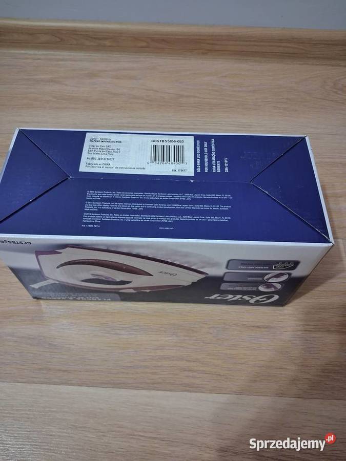 Nowe żelazko elektryczne parowe Oster GCSTBS5856 Płock