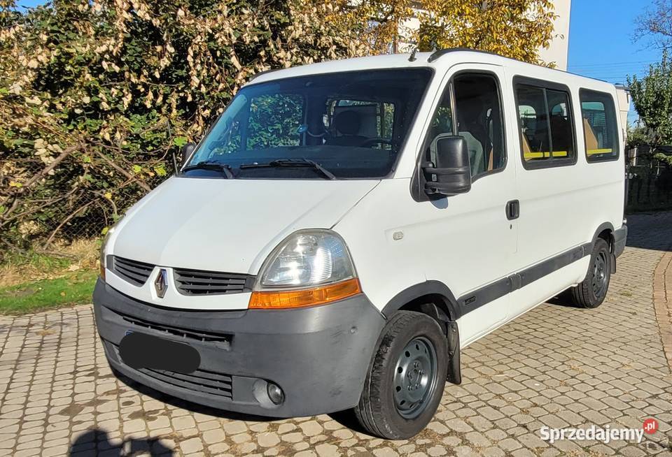 Renault Master 2.5d 100km 8osób klima 2010r