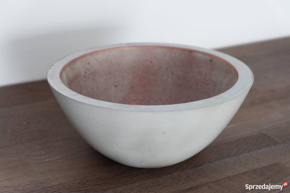 Misa z betonu przecierane miedziane wnętrze lubelskie sprzedam