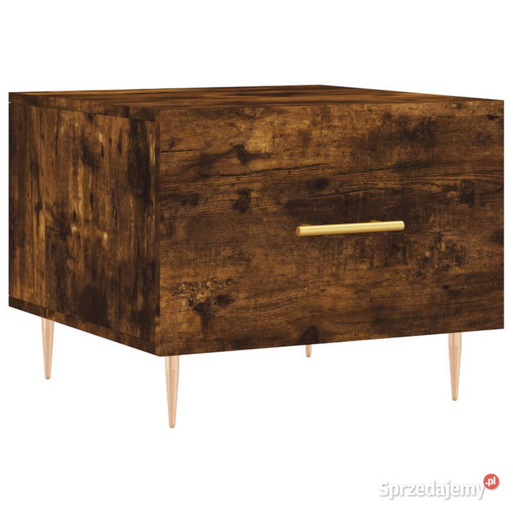 Stoliki kawowe 2 przydymiony dąb 50x50x40