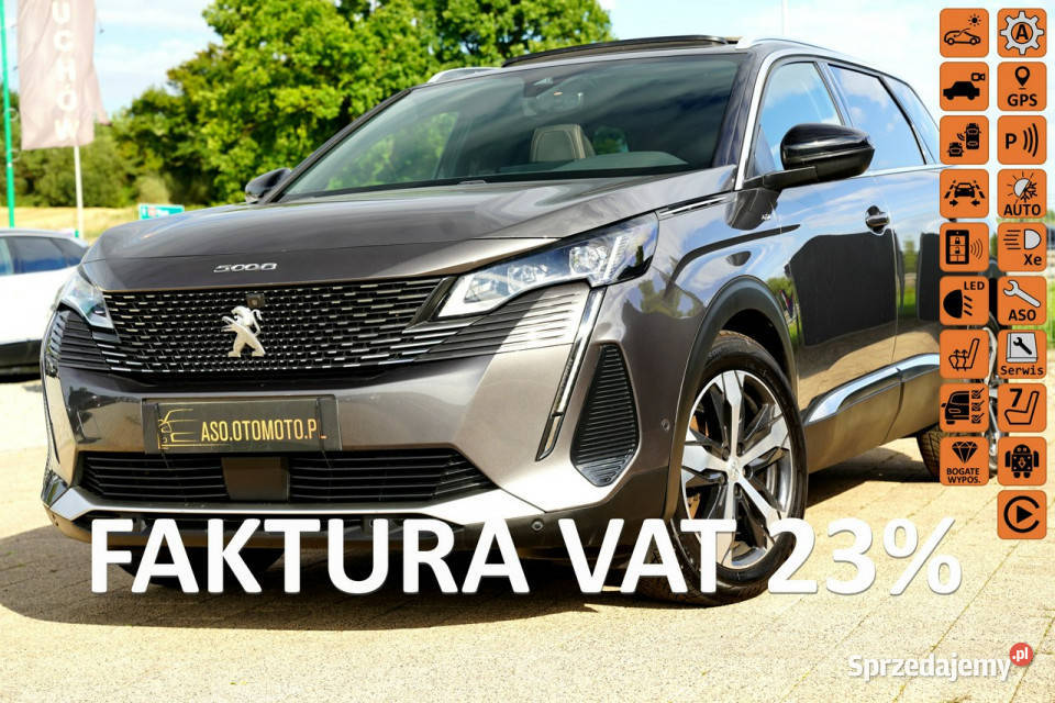Peugeot 5008 GT kamery Skora adc Nawi blis FUL Otmuchów sprzedam