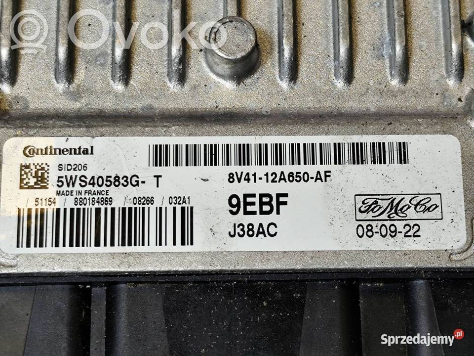 Ford Kuga 20TDCI STEROWNIK KOMPUTER SILNIKA ECU wielkopolskie