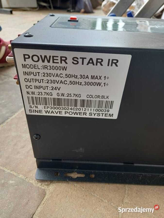 Falownik sinusoidalny Power Star IR 3000