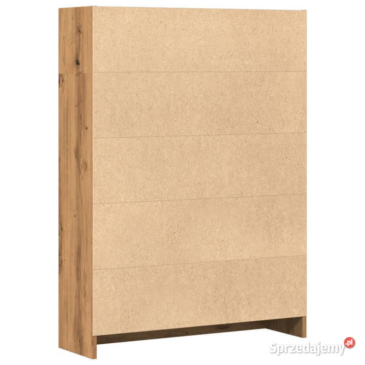 Regał dąb artisian 80x24x109 materiał Warszawa sprzedam