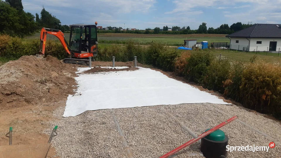 Żwir Filtrujący Przydomowe Oczyszczalnie Ścieków Budowa małopolskie Stary Sącz