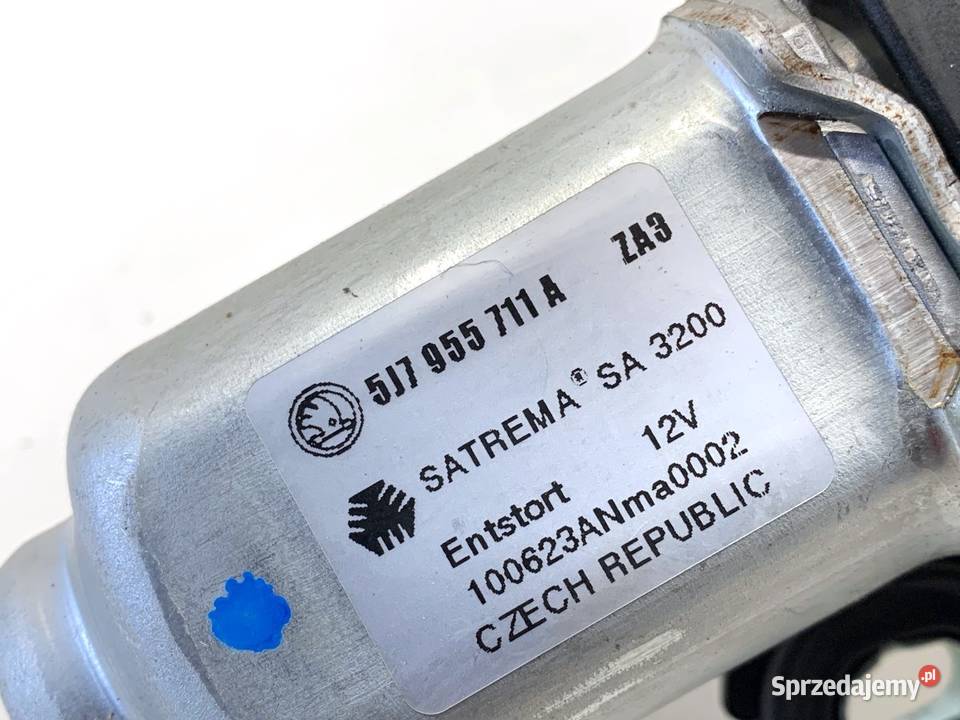 SILNIK WYCIERACZEK TYŁ SKODA ROOMSTER 5J7955711A
