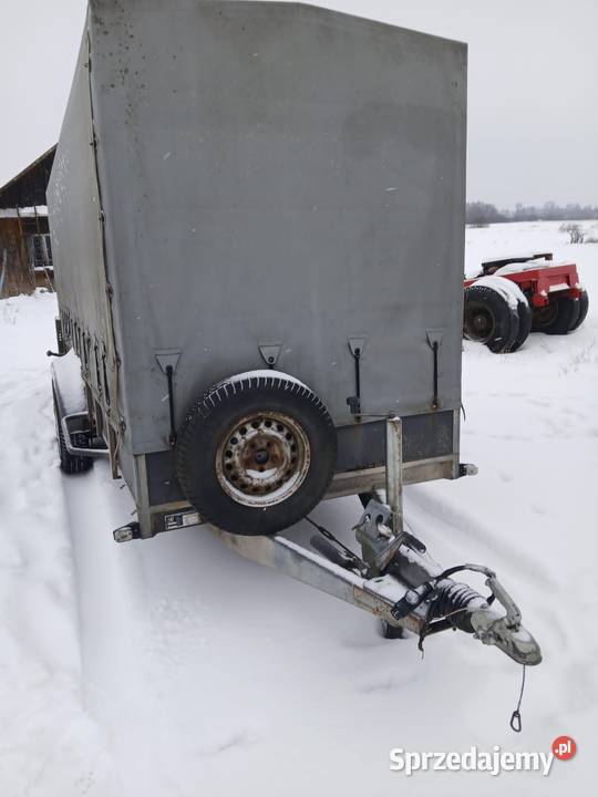 Przyczepa samochodowa dmc 35 lubelskie Żelizna