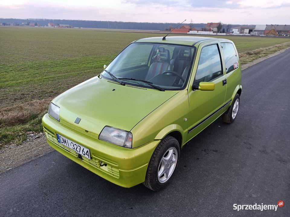 Fiat Cinquecento 1997 CC 700 super stan wielkopolskie Krotoszyn
