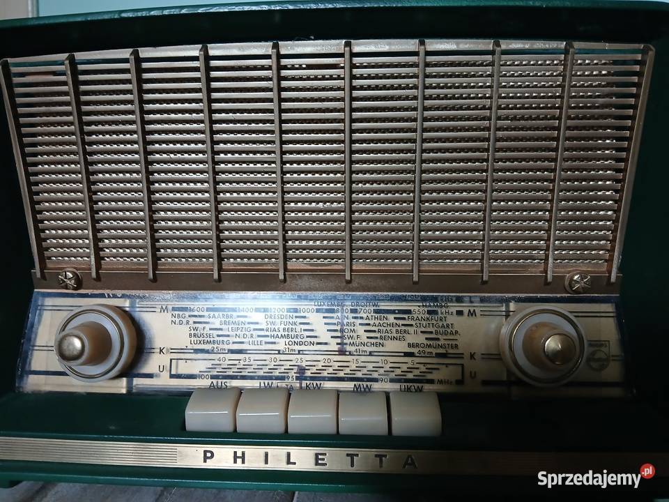 Stare radio lampowe z lat 50 tych Sprawne Kraków sprzedam