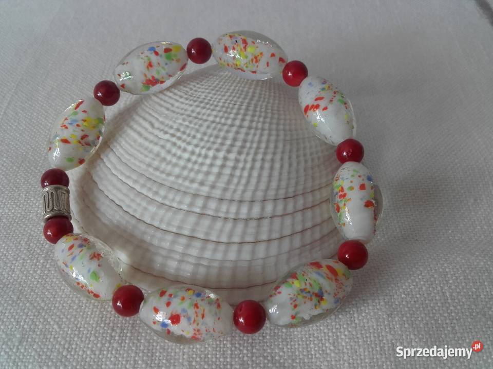 Bransoletka szkło weneckie Warszawa