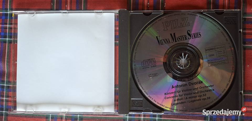 Antonin Dvorak Vienna Master Series CD klasyczna małopolskie Kraków