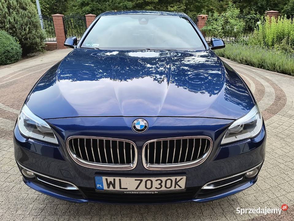 BMW Seria 5 Sprzedam 520d 190 F10 Sedan 2016 Jachranka