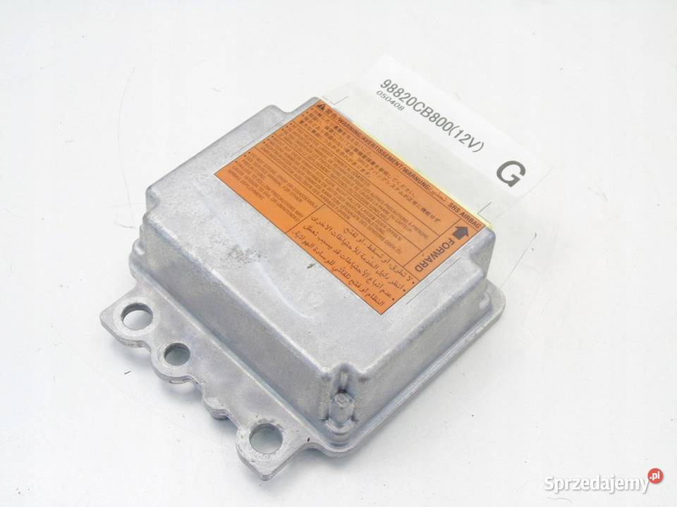 MODUŁ SENSOR AIRBAG NISSAN MURANO I Z50 35 4X4 śląskie Sosnowiec