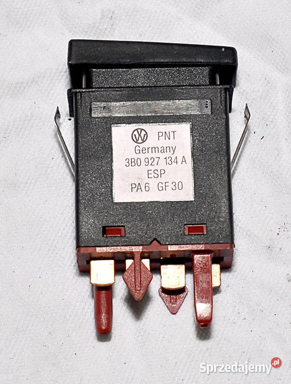 Włącznik przycisk ESP VW PASSAT B5FL 3B0927134A wyposażenie elektryczne małopolskie Kraków