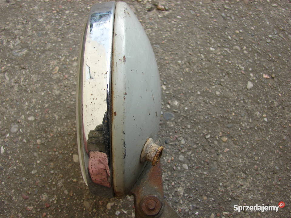Stary Halogen FEK GDR RDA wartburg trabant Oświetlenie pomorskie Starogard Gdański