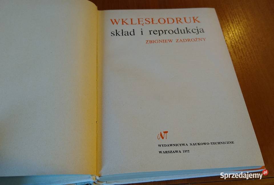 Wklęsłodruk skład i reprodukcja Zbigniew