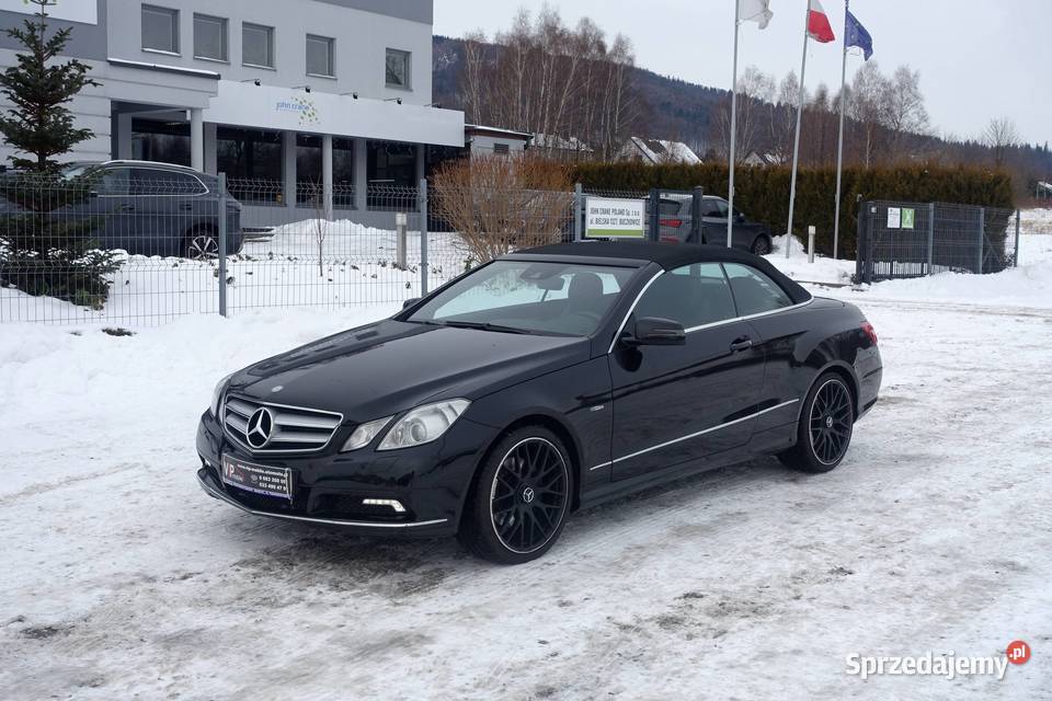 MERCEDES E350CGI 292 KABRIO AVANTGARDE FULL wielofunkcyjna kierownica Buczkowice