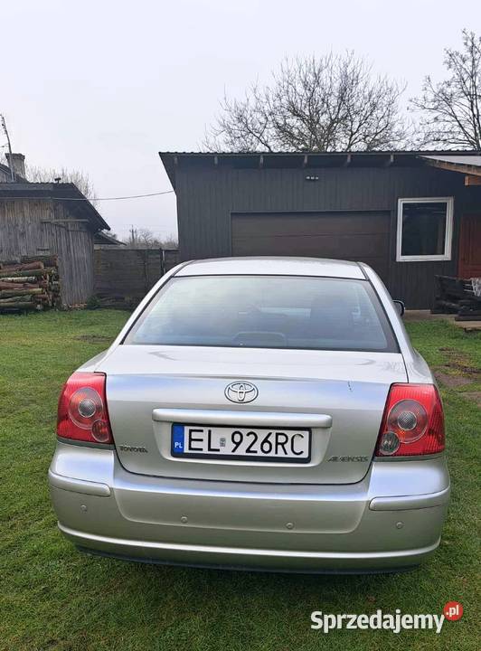 Piękna Toyota Avensis T25 18 Benzyna 2008r świętokrzyskie Wyszyna Machorowska