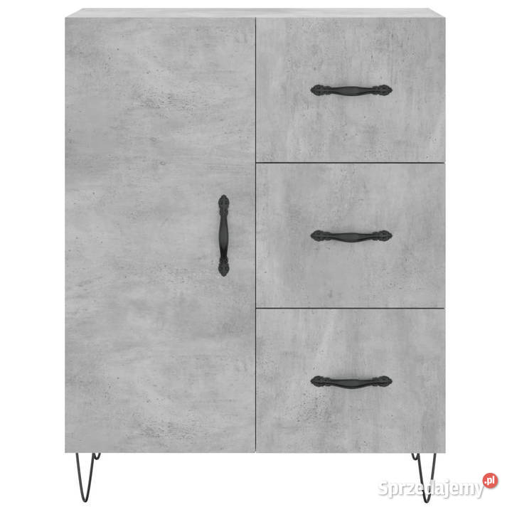 Szafka szarość betonu 695x34x90 materiał Warszawa