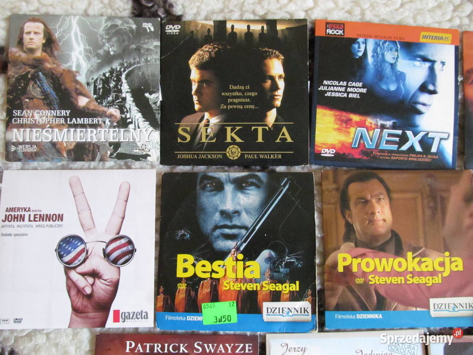 Płyty DVD z filmami zestaw 13 nowe Lublin