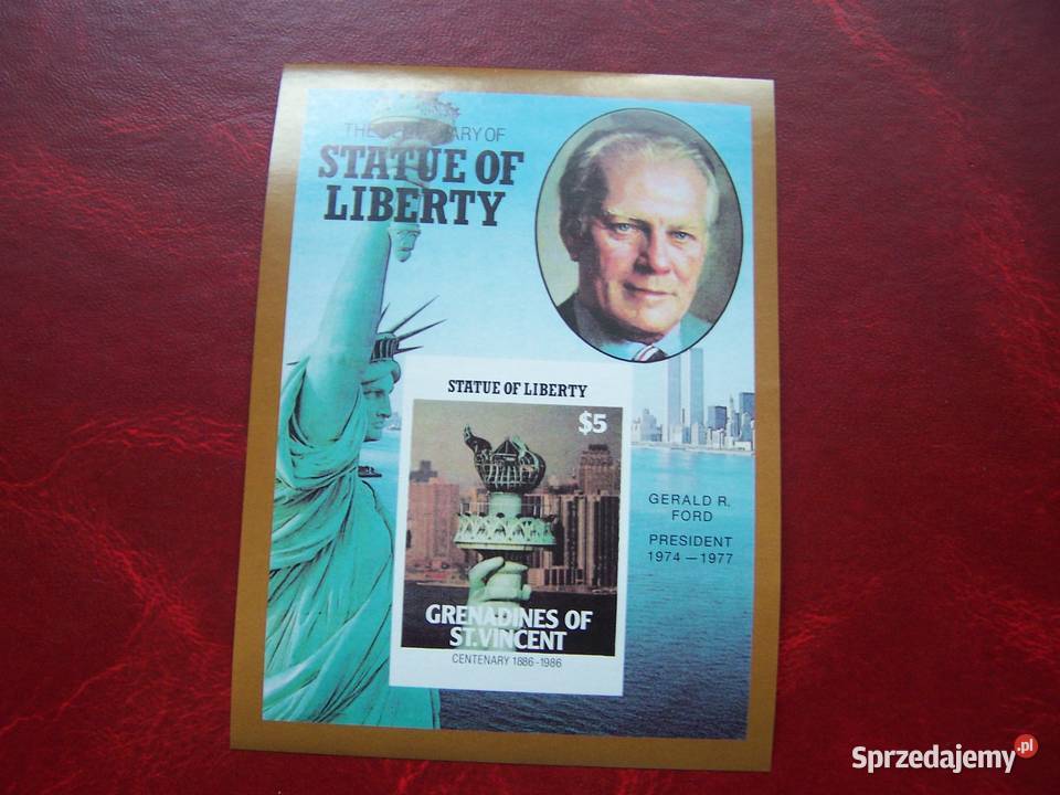 Grenadyny 1986 MNH Prezydenci USA Statua Tychy