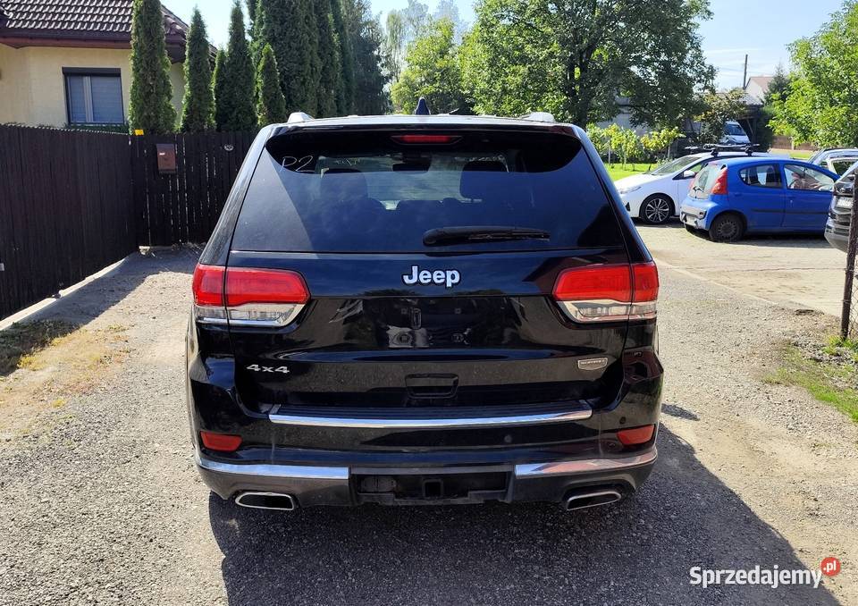 Jeep Grand Cherokee 36 V6 Summit AWD 2018 welurowa tapicerka