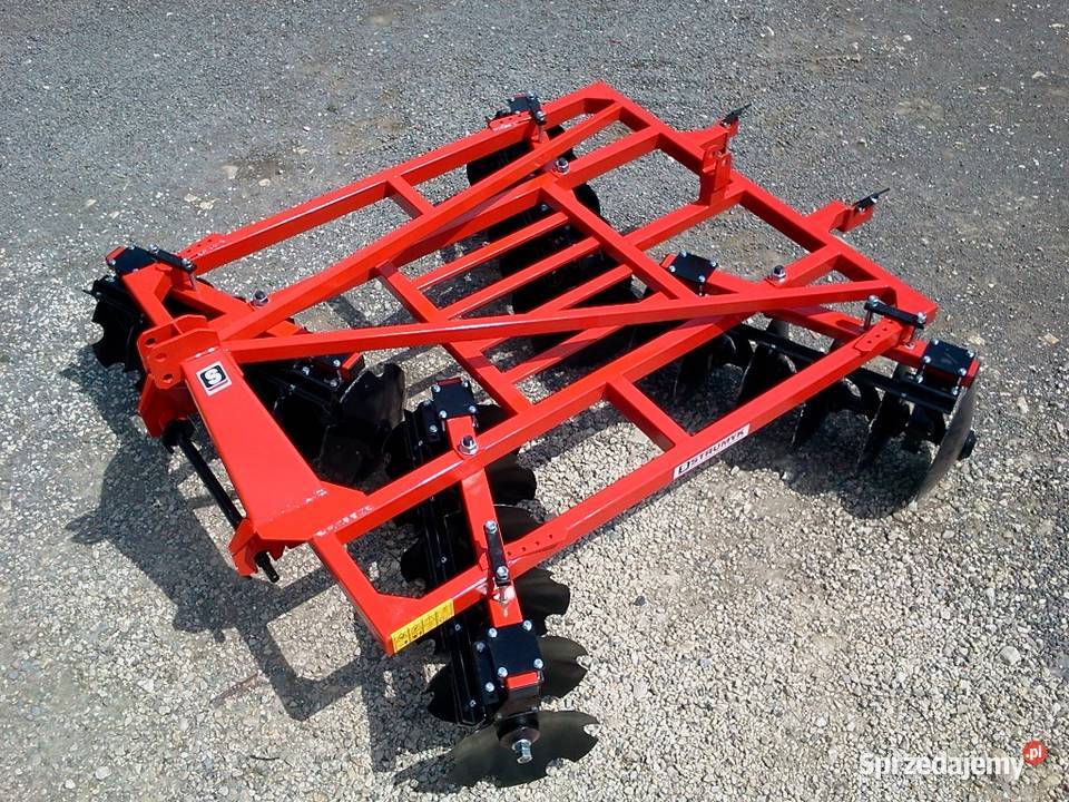 nowa brona talerzowa talerzówka v x DOWÓZ cała