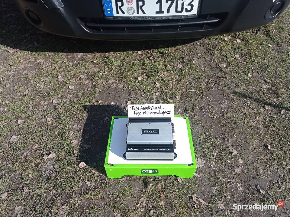Wzmaciacz MAC AUDIO MP2000 Moc 500W Dzierżoniów