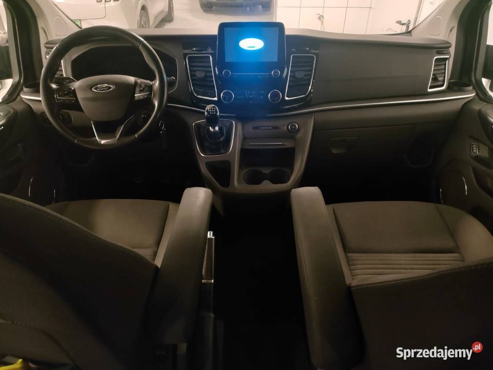 Ford Transit custom 8 osób niski przebieg POLSKI manualna Borek Wielki
