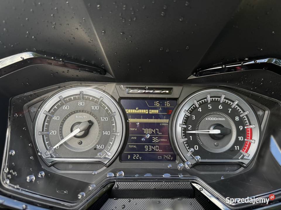 Honda Forza 350 salon wydech GPR szyba Kappa czterosuwowy Honda Grodzisk Mazowiecki
