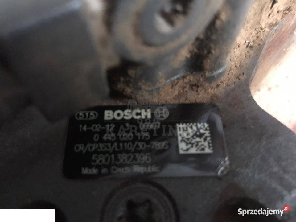 Pompa Wysokiego Ciśnienia BOSCH 5801382396 sprzedam