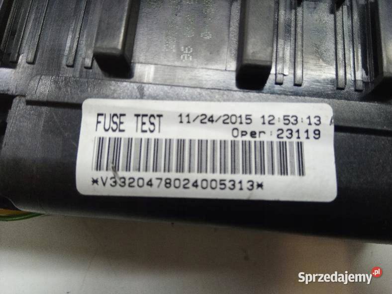 SKRZYNKA BEZPIECZNIKÓW 9665492680 16 HDI Citroen Motoryzacja sprzedam