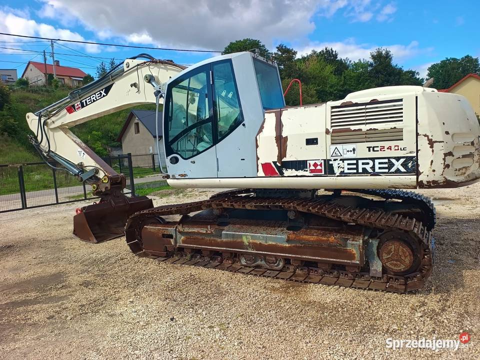 TEREX TC 240LC KOPARKA GĄSIENICOWA Racławice