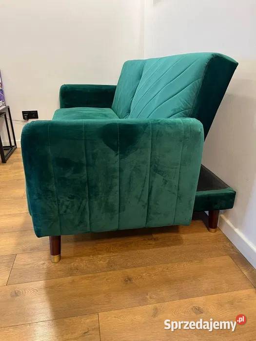 Kanapa sofa butelkowa zieleń Wrocław