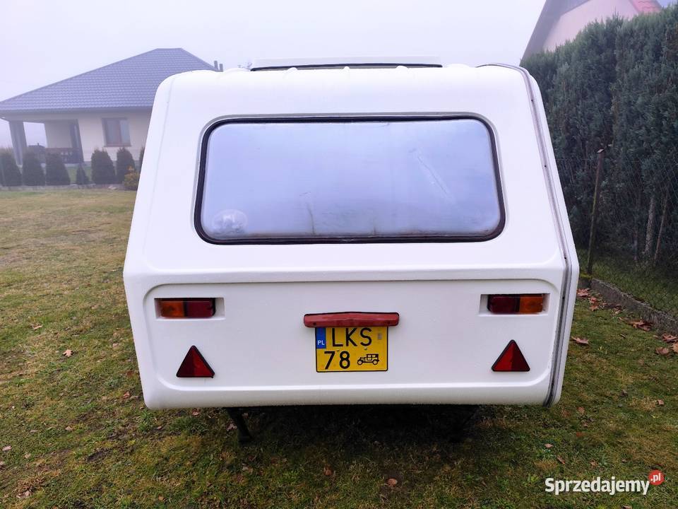 Niewiadów N126 klasyczna przyczepa Krótki Rok produkcji 1974 Kempingowe podkarpackie Rzeszów