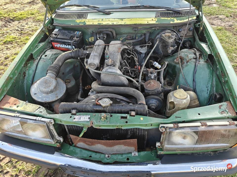 Mercedes w123 beczka 240d słaby stan w całości mazowieckie