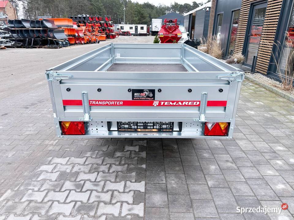 Temared TRANSPORTER 30152 Przyczepa przyczepka Burtowe i plandeki