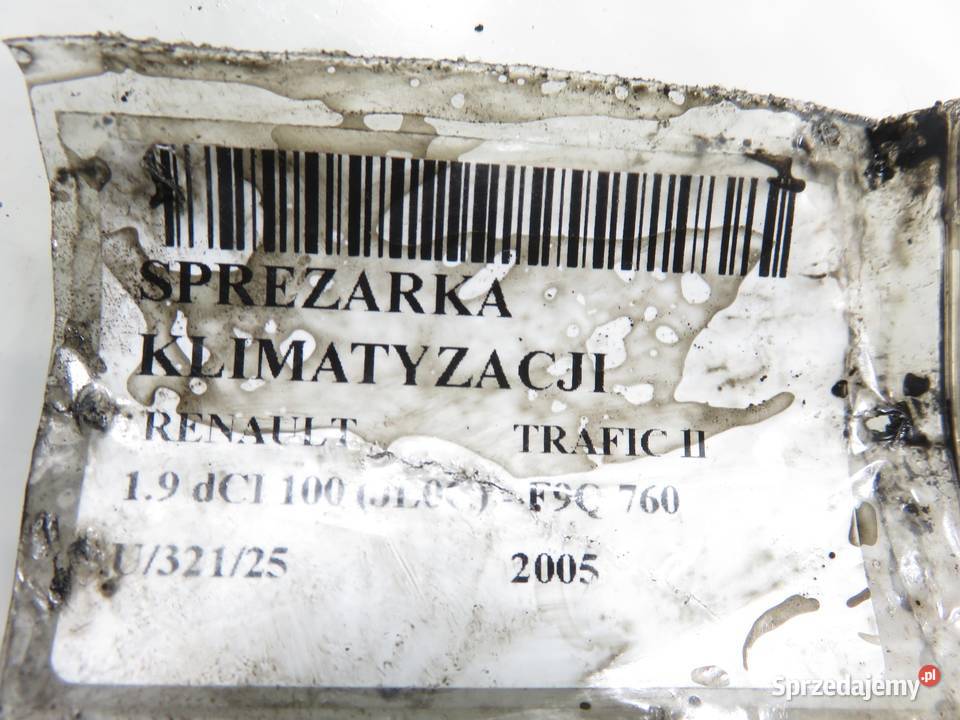 KOMPRESOR KLIMATYZACJI AUDI A4 B6 19 TDI