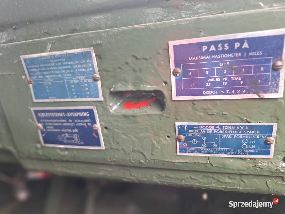 Dodge Wc 54 Ambulans z 2 wojny światowej Lębork