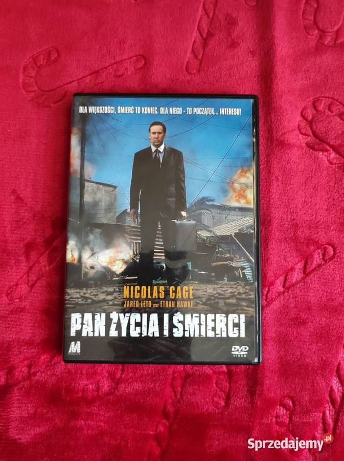 Pan życia i śmierci Nicolas Cage płyta dvd cd świętokrzyskie Kielce