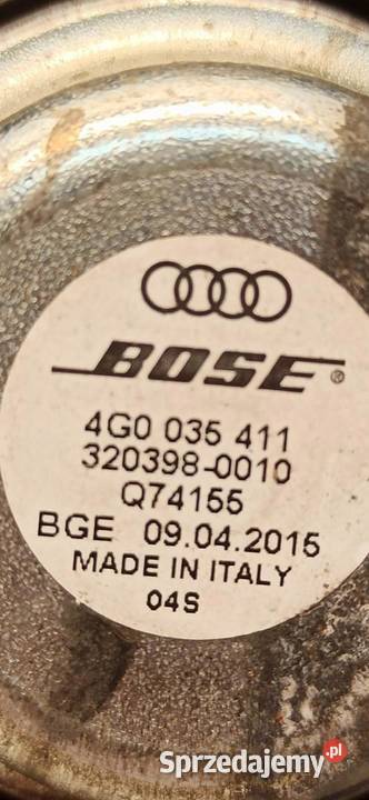 AUDI A7 4G GŁOŚNIK DRZWI TYŁ 4G0035411 osobowe