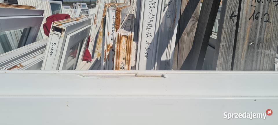 OKNA KacprzaK OKNO PCV 130X138 Używane sprzedam