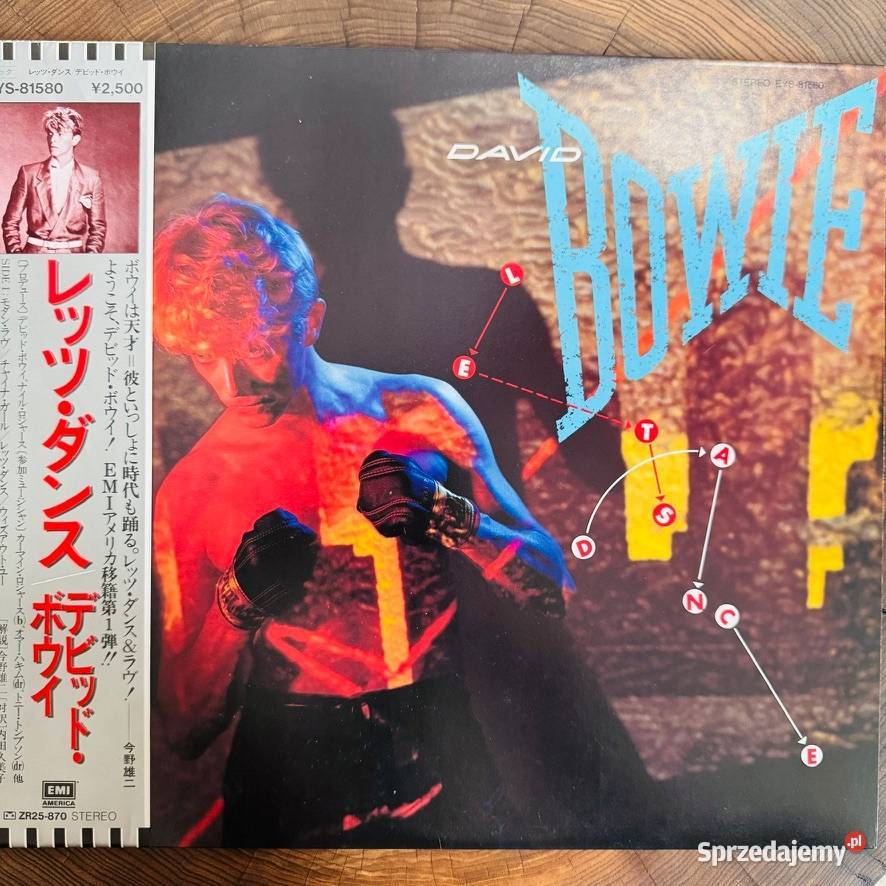 David Bowie Let s Dance EXNM Japan Obi LP 1983 Gdańsk