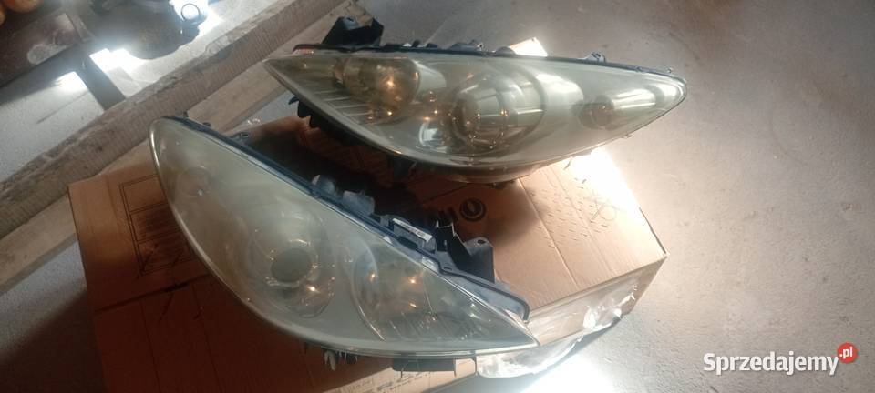 Lampy przód Peugeot 307 polift 20052008 oryginał Tuchów