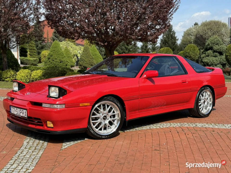 Toyota Supra MK3 1JZGTE Turbo TARGA Stan klimatyzacja Widełki