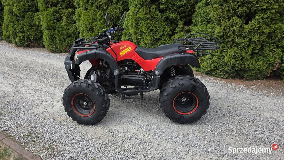 Quad 200 hummer bombardier sprawny bashan podkarpackie