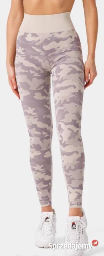 NOWY komplet bezszwowy Carpatree L legginsy 2x fioletowy łódzkie Łódź