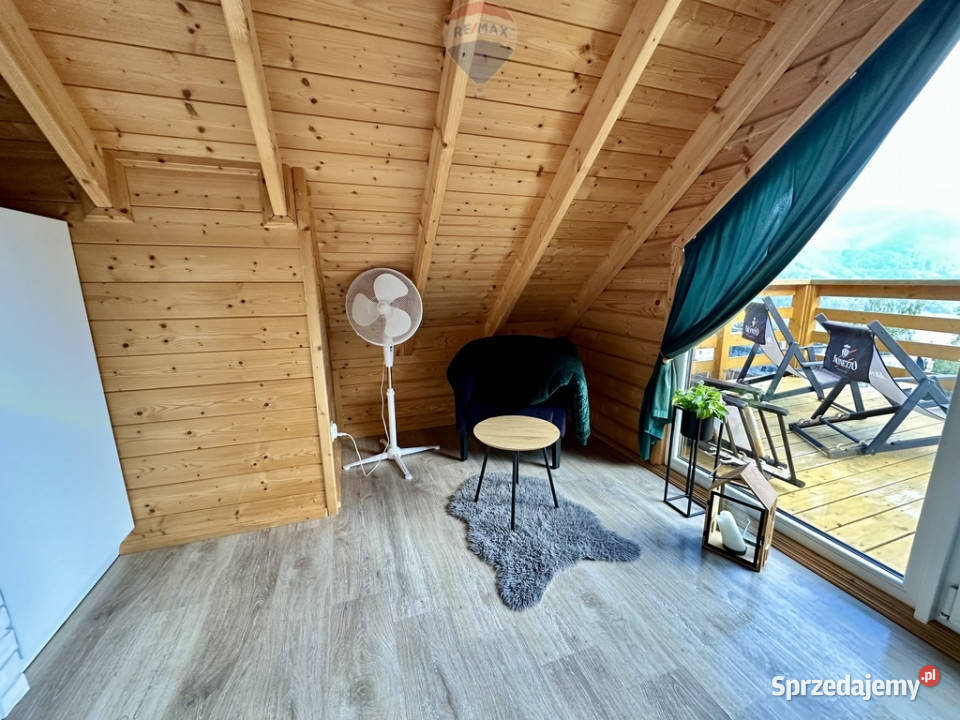 Jezioro góry jacuzzi domek na gazowe Międzybrodzie Bialskie sprzedam