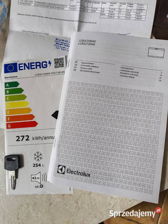 Zamrażarka Elekrolux podlaskie Suwałki