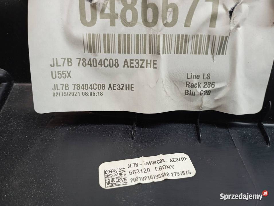 OSŁONA PROGU BAGAŻNIKA PASA TYŁ Lincoln Listwy i nakładki sprzedam